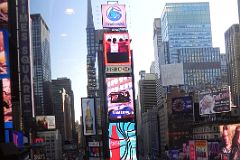 New York City Times Square 11D View North To 2 Times Square And The Red Stairs From The Marriott Hotel